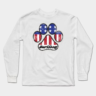 Surf American Style - Weathered Long Sleeve T-Shirt